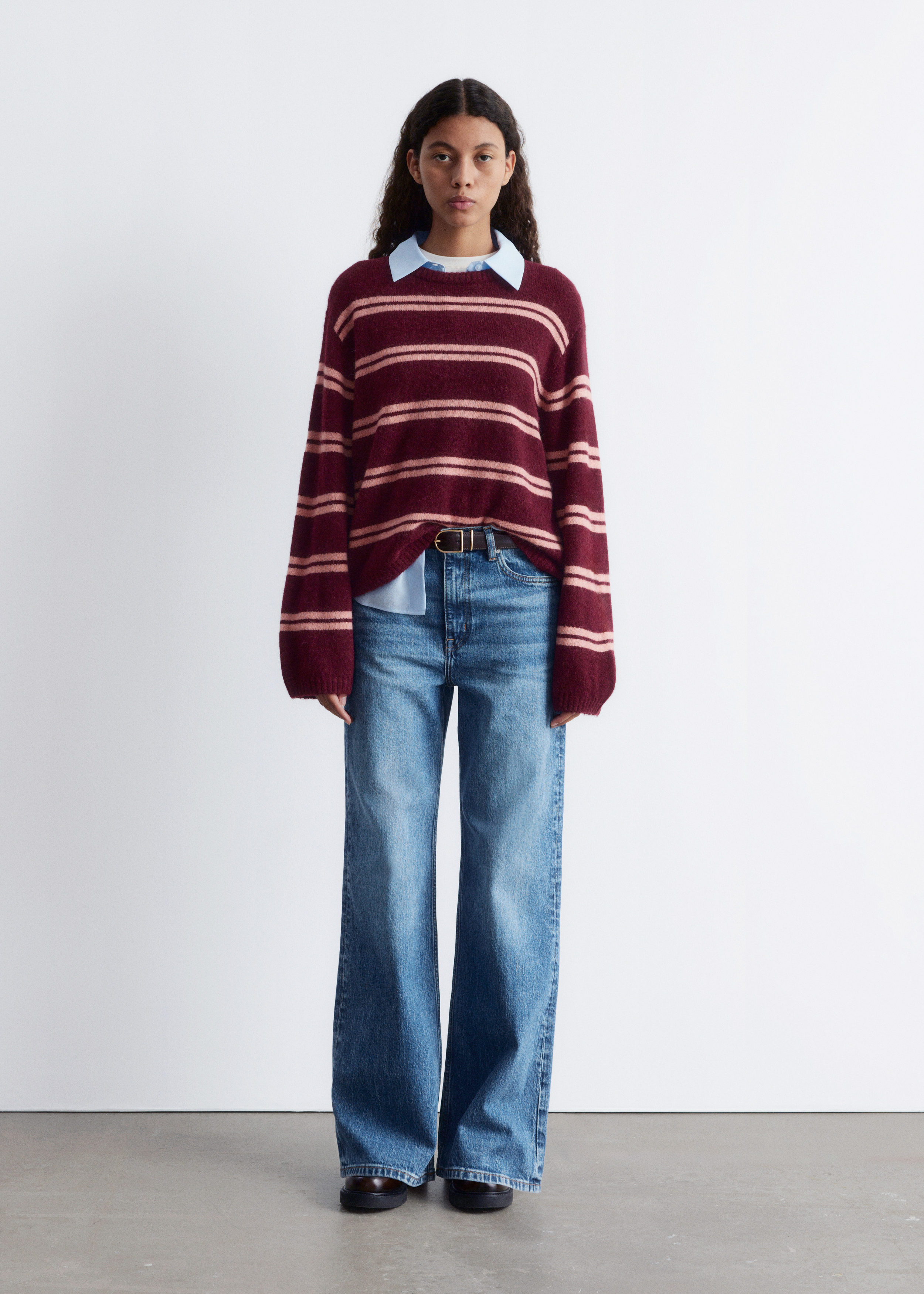 Knitted Alpaca-Blend Sweater