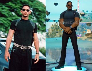 Will Smith in Bad Boys and Fortnite