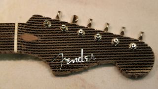 Cardboard Fender Strat