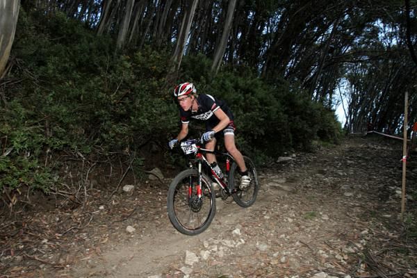 Harry Linsay finished fourth in the U19 men's race.