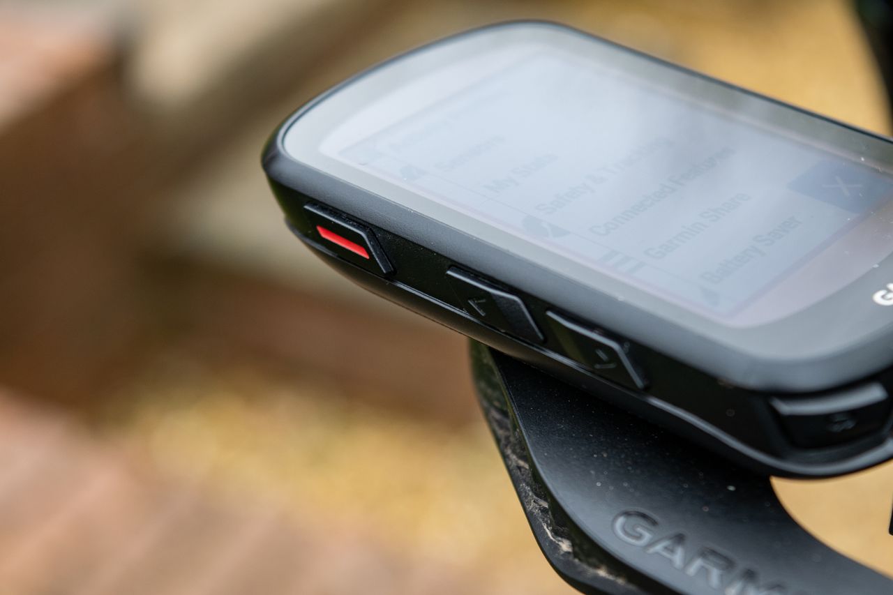 A Garmin Edge 840 computer
