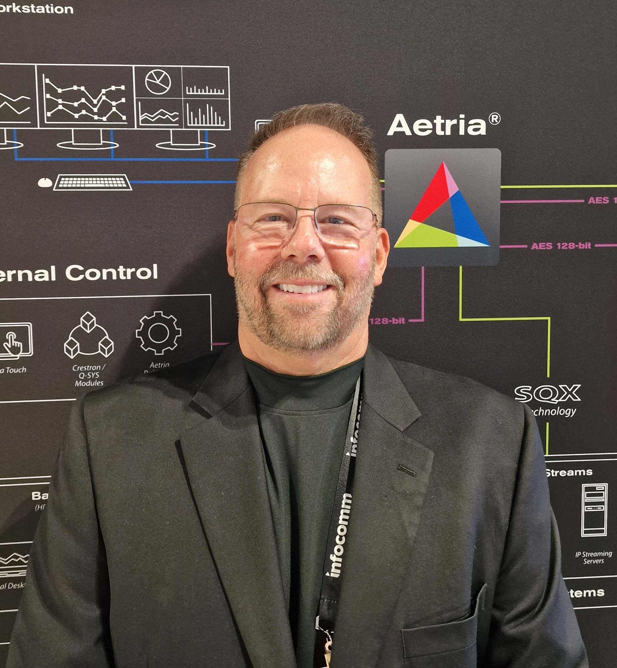 Smiling headshot of Craig Childs in front of the Datapath Aertia logo.