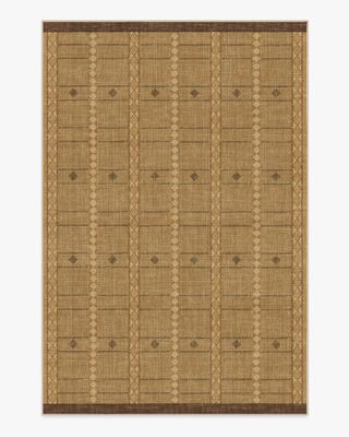 Goop Remi Camel Brown Rug | Ruggable