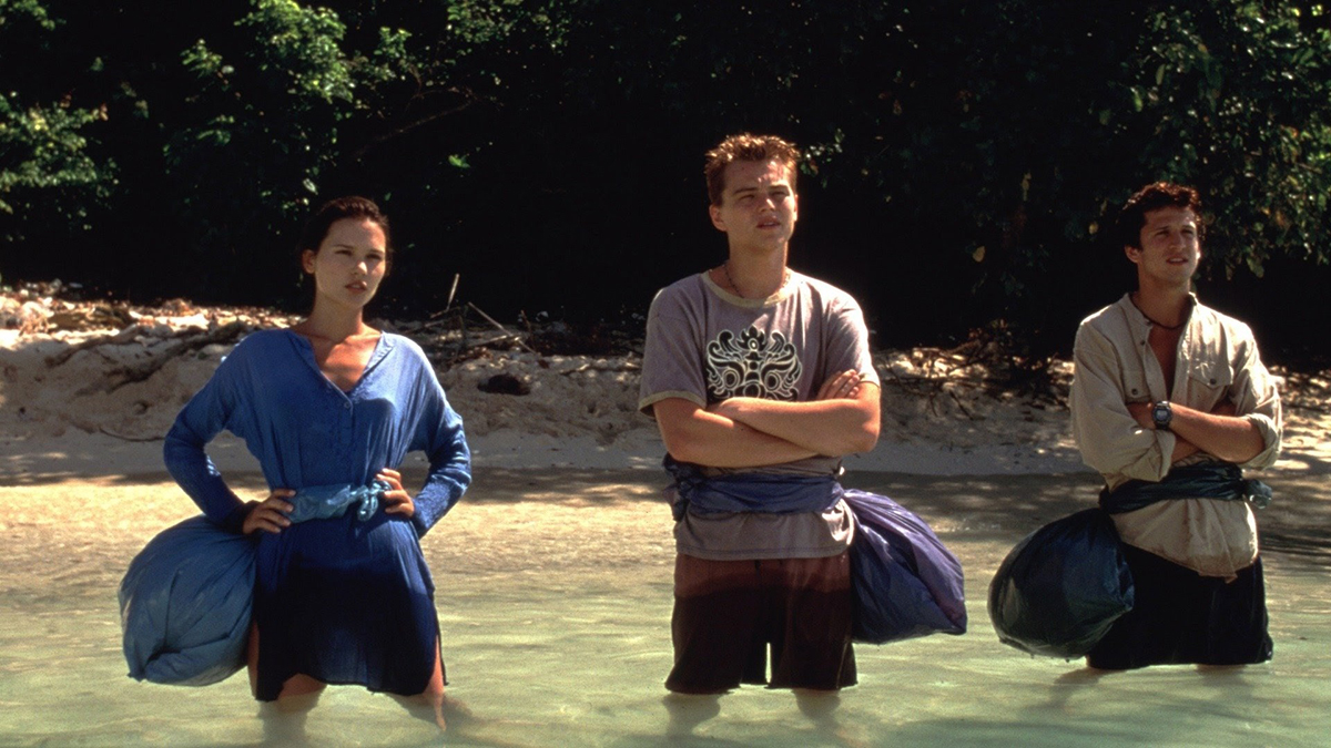 Leonardo DiCaprio in The Beach