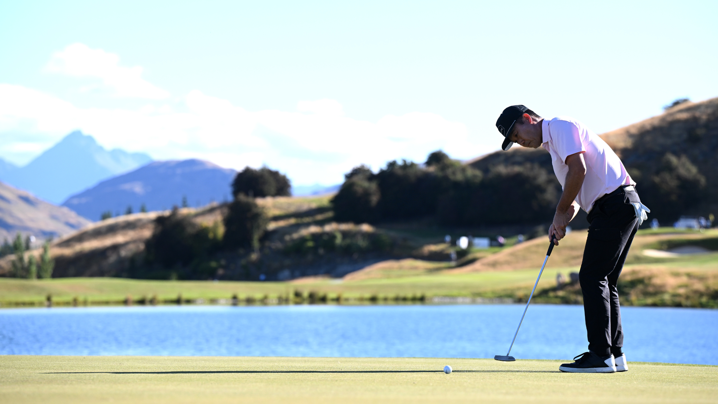 Kevin Na during the New Zealand Open