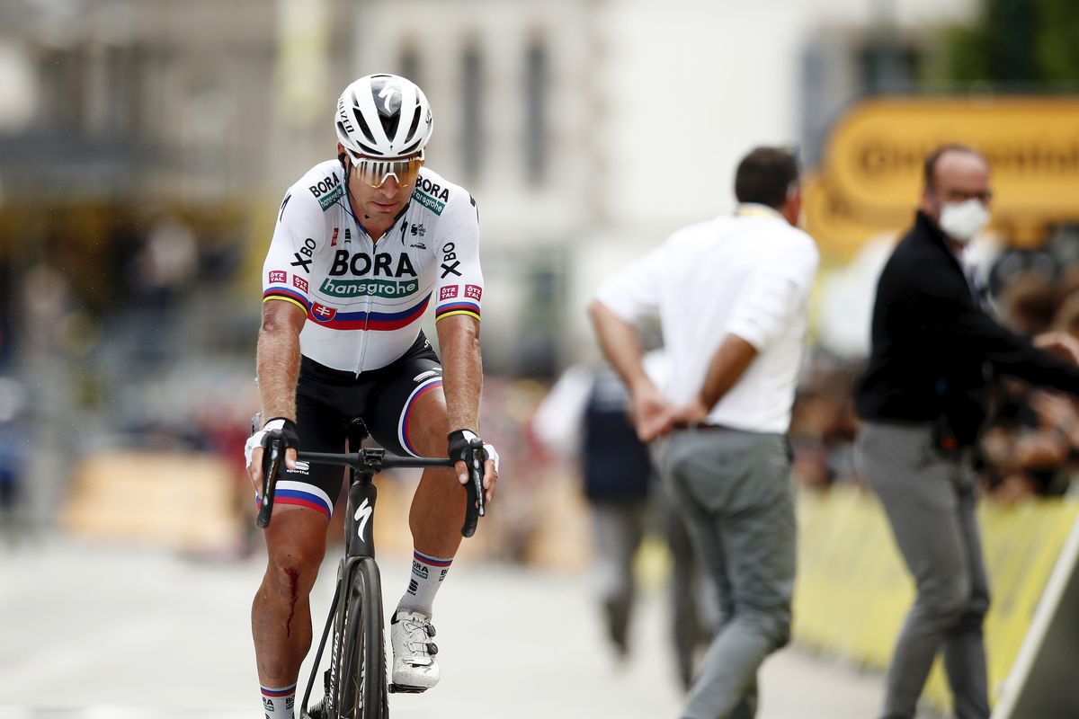 Peter Sagan explains the injury that saw him abandon the Tour de France ...
