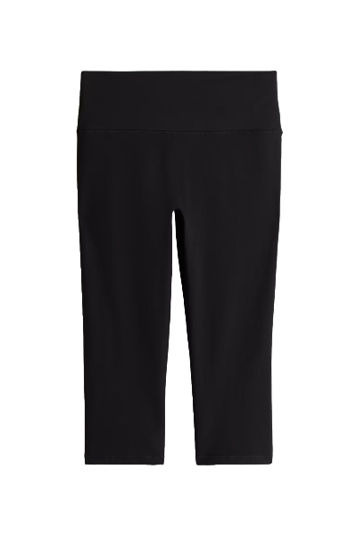 H&M, Capri Sports Leggings With Softmove™