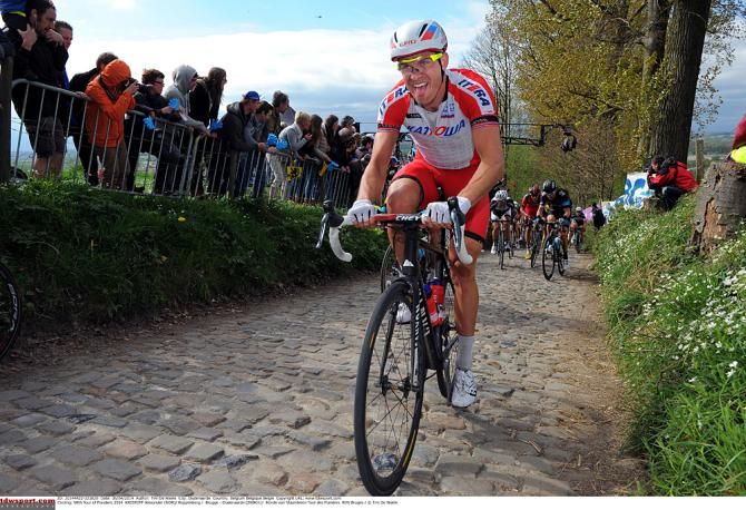 Alexander Kristoff (Katusha) rode strongly in Tour of Flanders