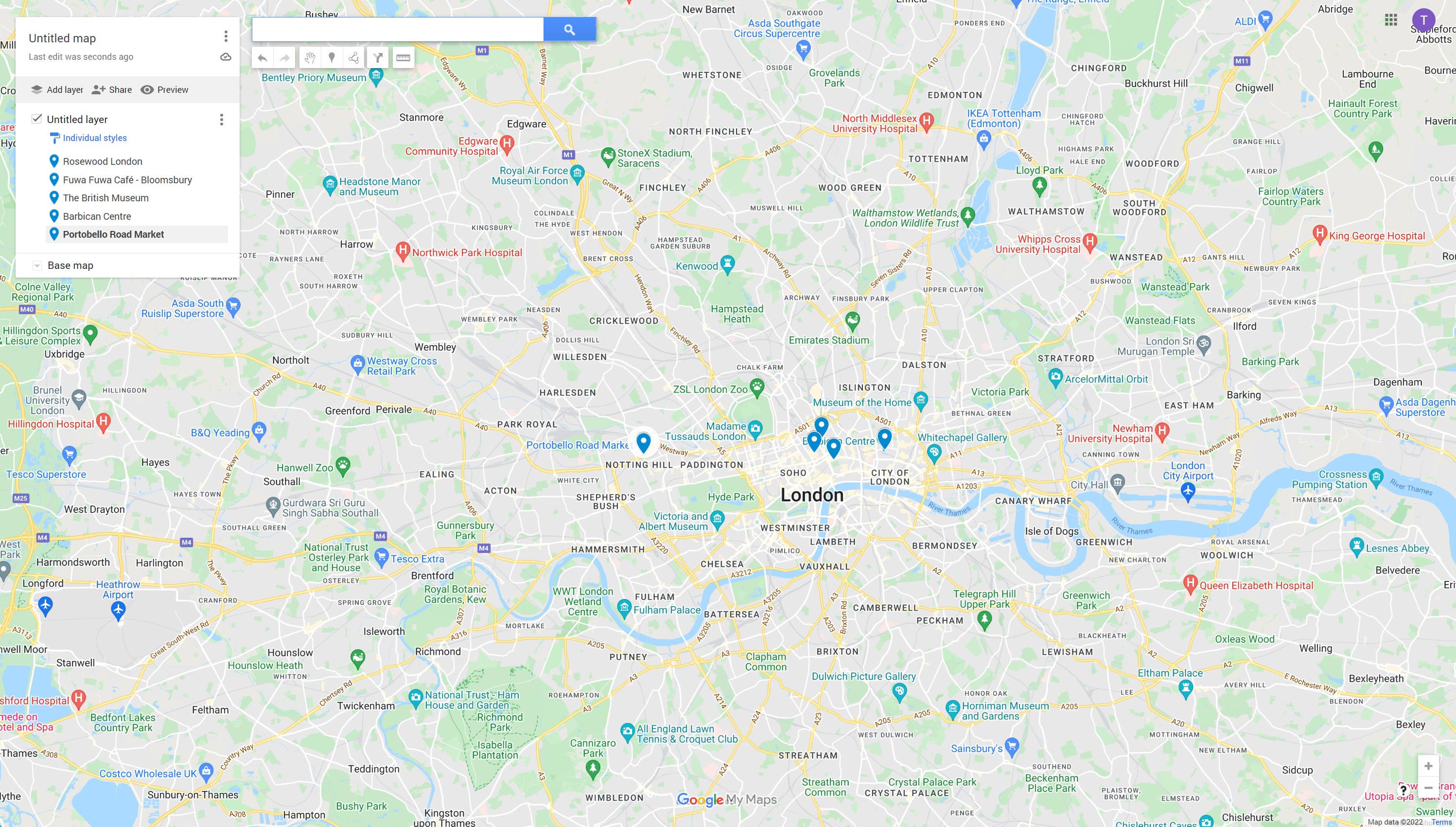 Google Maps crea tu propia función de mapas