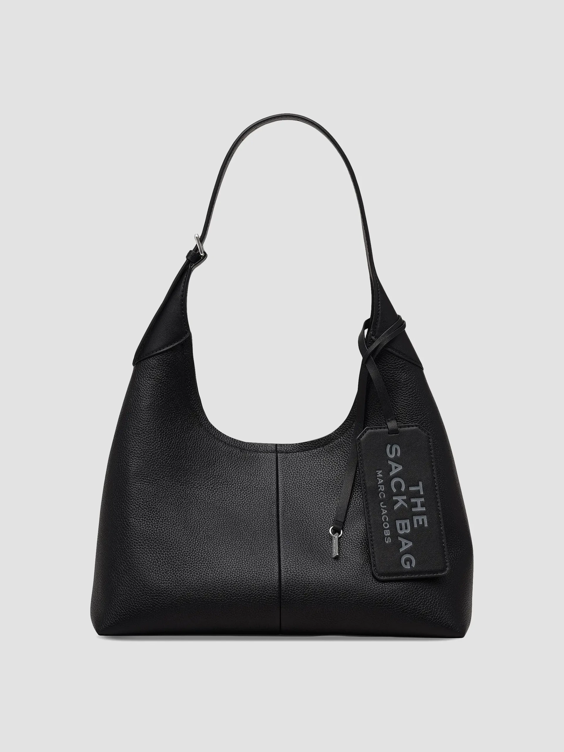 Belted Leather Sack Bag