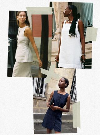 a collage of women wearing one of the best Australian brands, posse