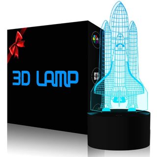 YKL World Rocket Night Light Lamp