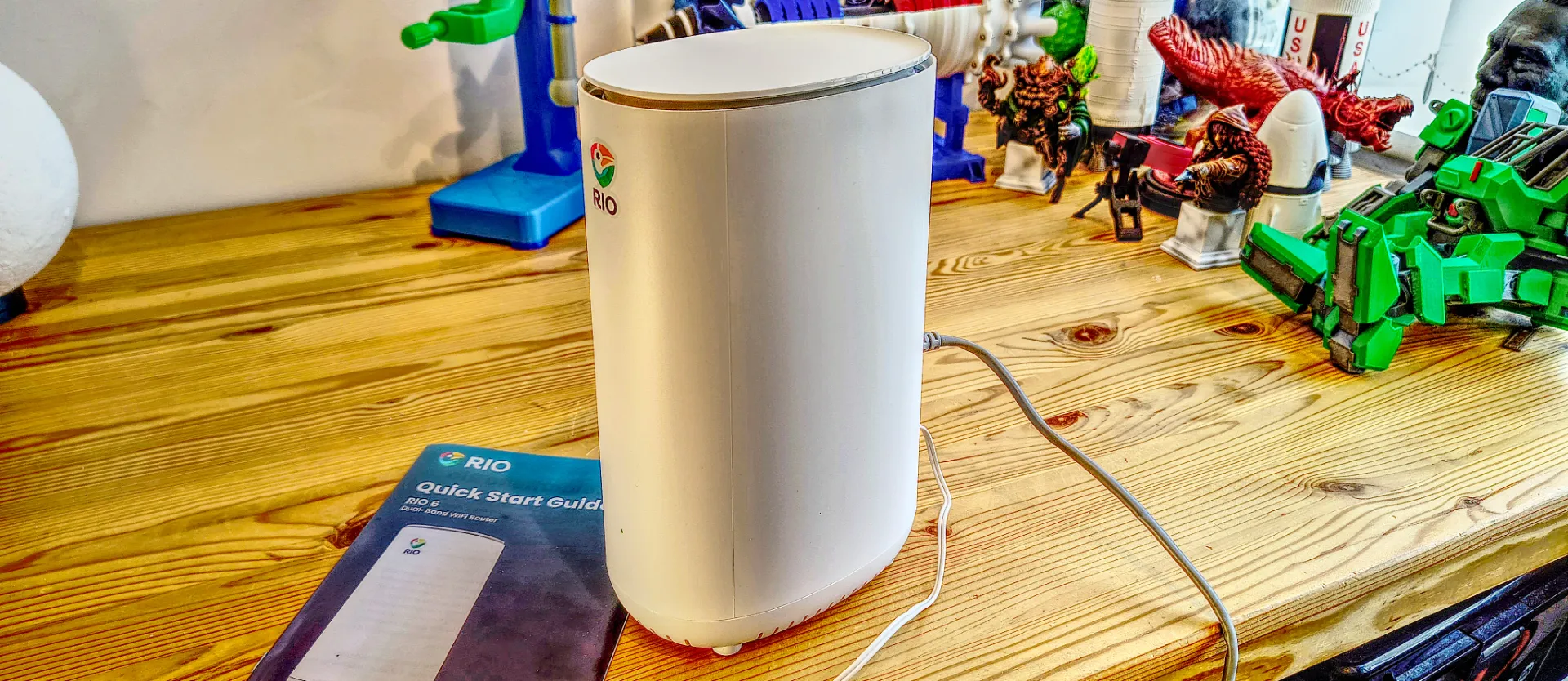 סקירת נתב Wi-Fi של Rio Cybersecurity