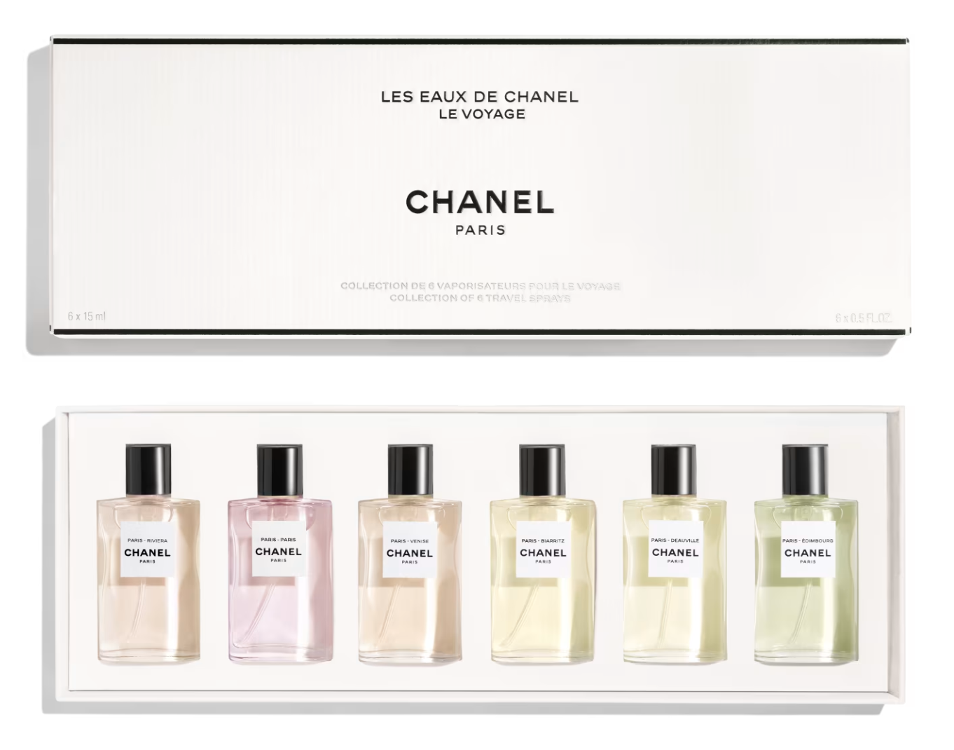Chanel, LES EAUX DE CHANEL LE VOYAGE