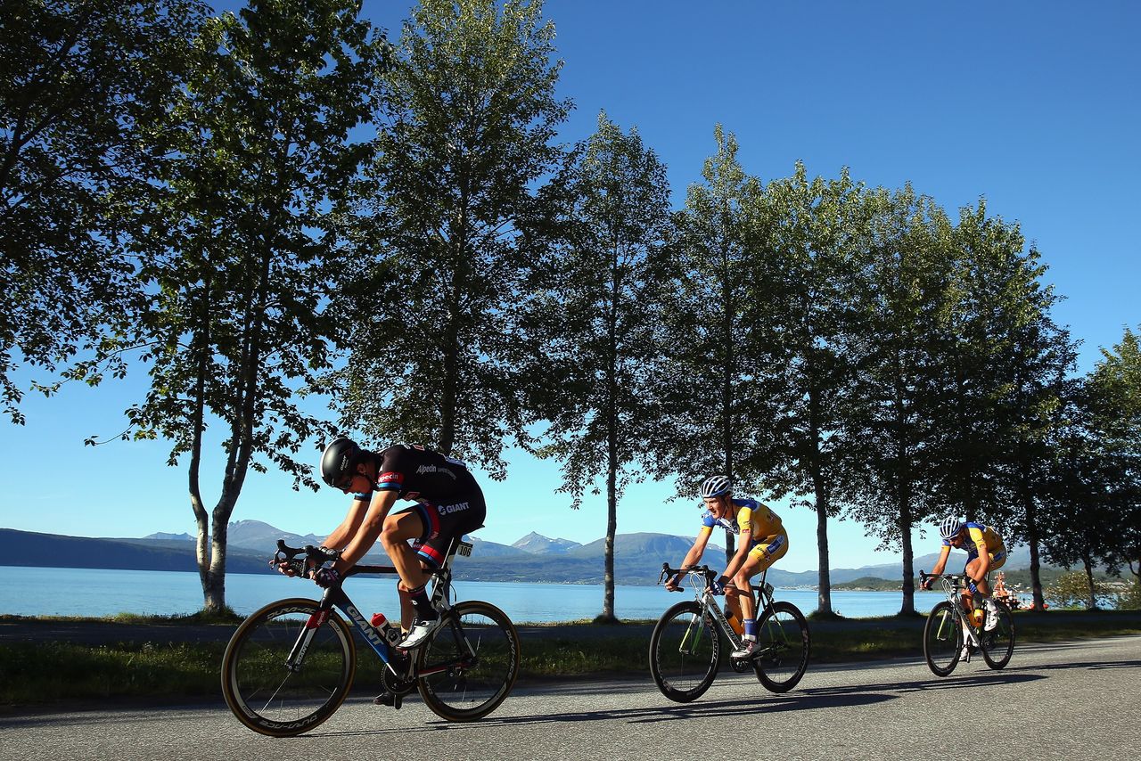 Max Walscheid during the Arctic Race of Norway