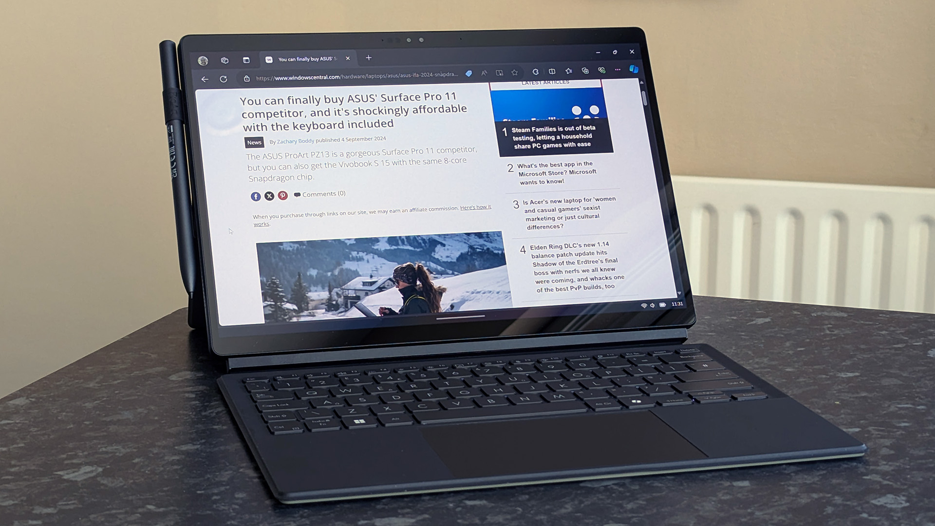 ASUS' ProArt PZ13 is the first Copilot+ PC to challenge the Surface Pro 11, but some of these cost-saving component choices won't threaten Microsoft's 2-in-1 dominance