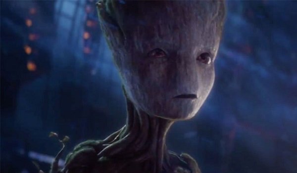 Groot in avengers Infinity war