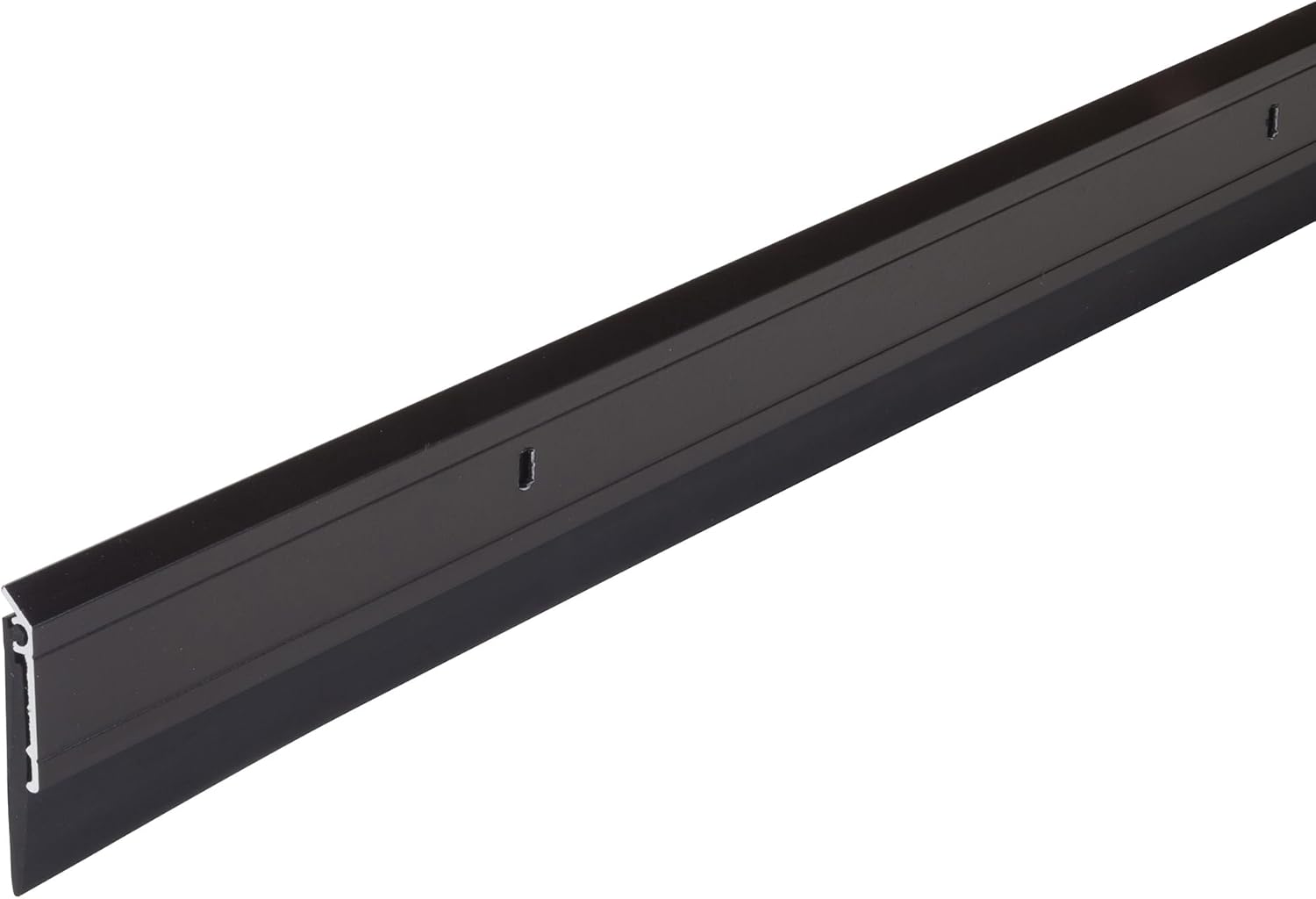 M-D Building Products 69609 All-Season Door Sweep, Heavy Duty Aluminum, Ideal for Residential &amp;amp; Commercial Use, Easy Installation With Heavy Rubber Seal, Ensure Comfort and Security (48 Inch, Bronze)