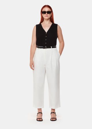 Bethany Barrel Leg Trouser