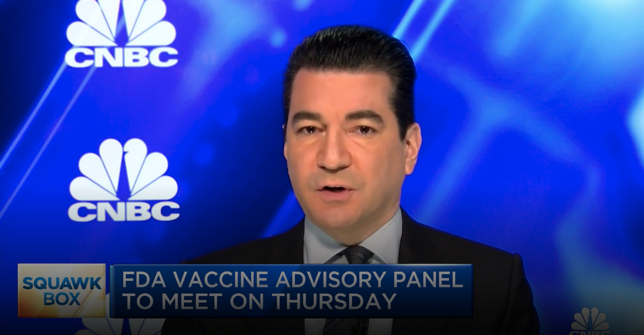 Former FDA Chief Scott Gottlieb.