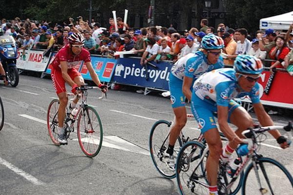 David Moncouti&eacute; (Cofidis) took it easy in the final circuits and was just trying to make sure he didn't crash.