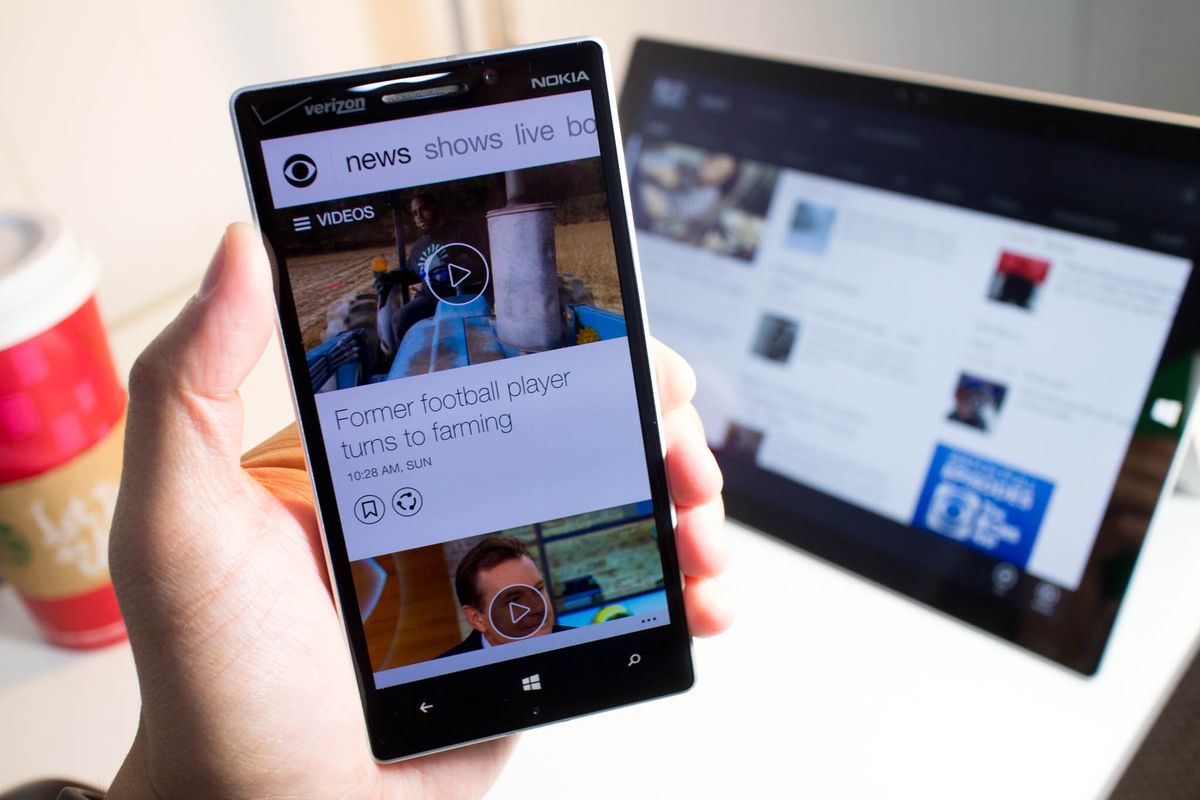 The CBS News app for Windows and Windows Phone 8.1 looks beautiful ...