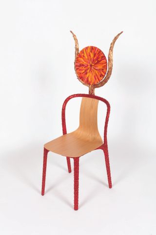 Belleville chair customised