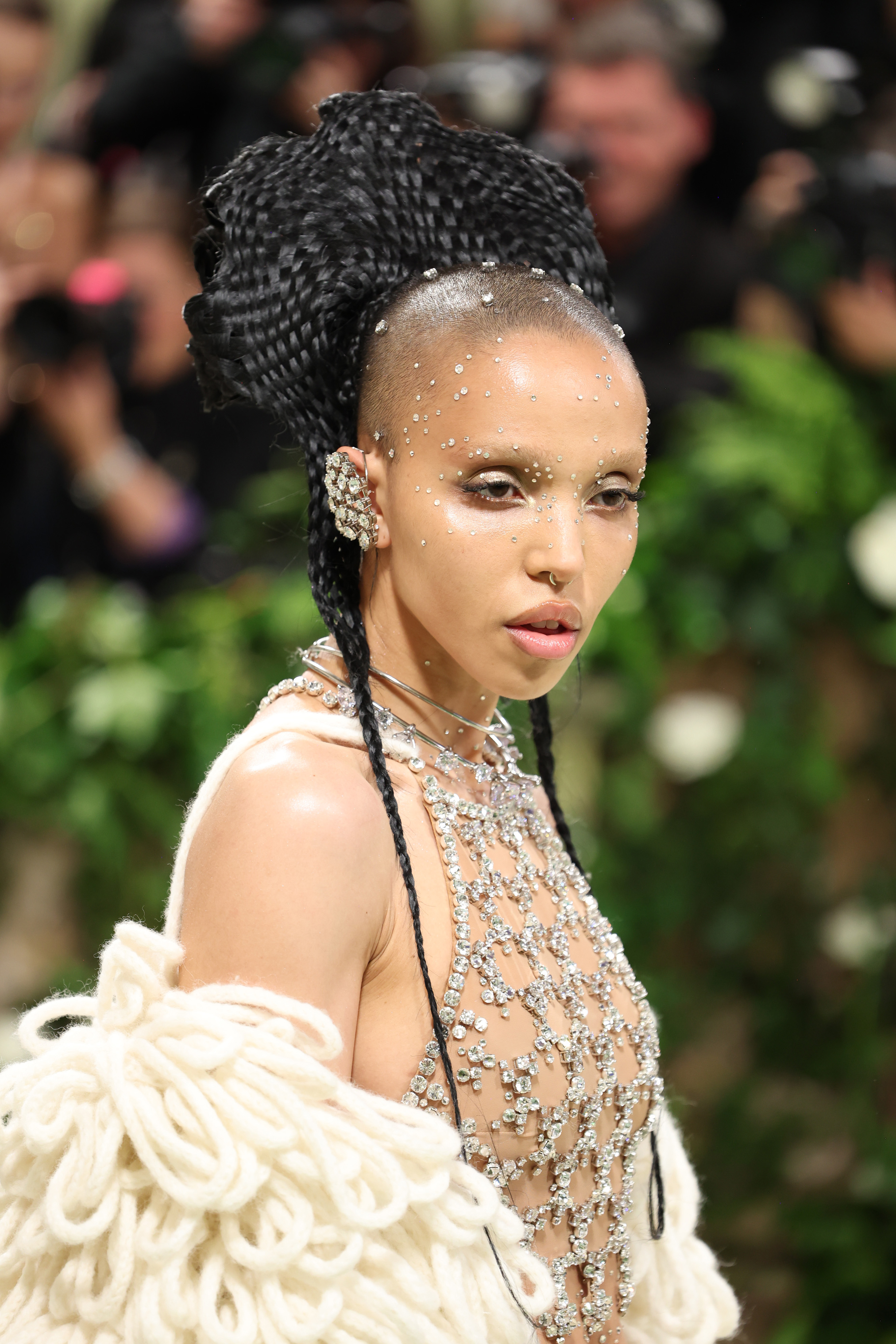 FKA Twigs attends The 2024 Met Gala Celebrating "Sleeping Beauties: Reawakening Fashion" at The Metropolitan Museum of Art on May 06, 2024 in New York City.