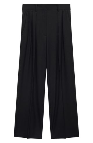 Pleated Wide Leg Pants