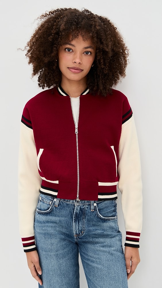 State &amp; Lake Blake Varsity Jacket