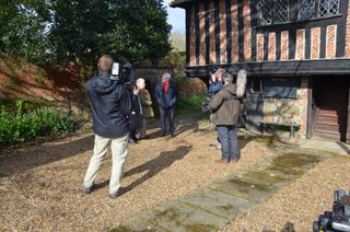 Filming of the Countryfile Shakespeare Special