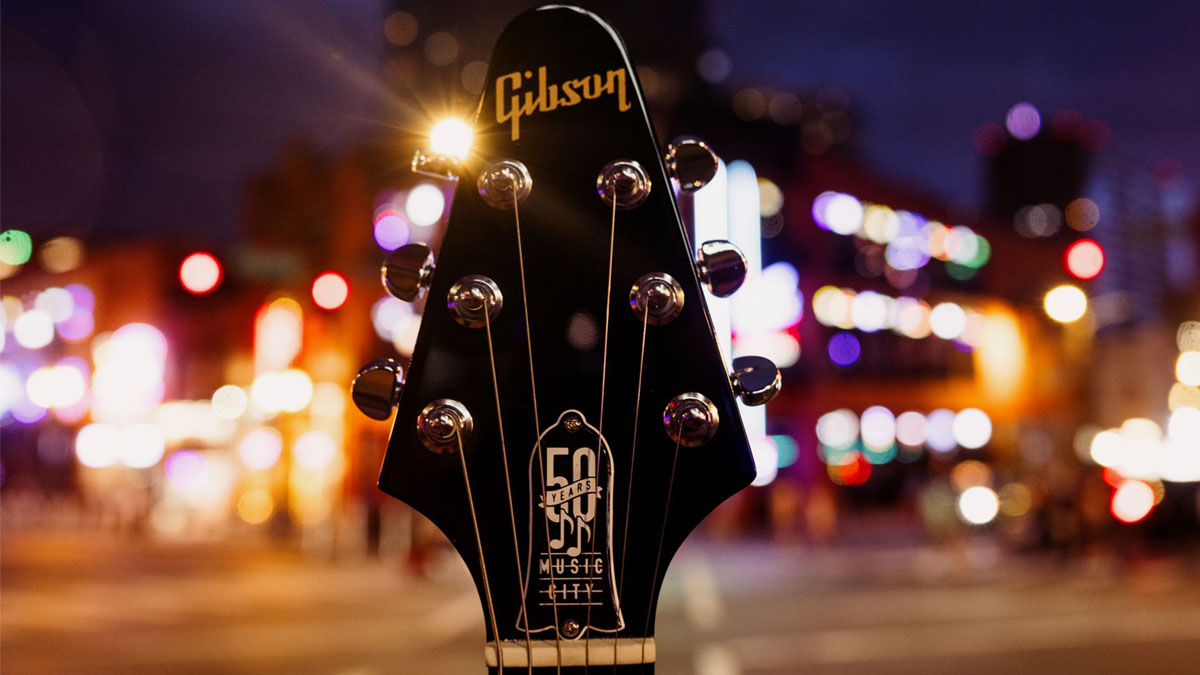 The Gibson Les Paul Music City Special – 50th Anniversary is a limited edition hybrid that combines the old Marauder and Music City Junior, and offers them in wine, tobacco sunburst and ebony finishes.