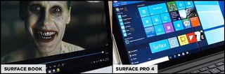 surface faceoff display