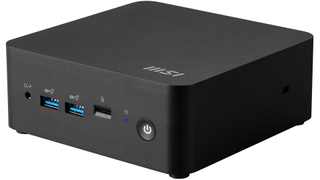 MSI Cubi NUC 1M mini PC on white background