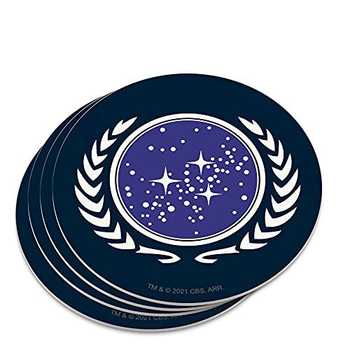 Star Trek United Federation of Planets Coaster Set