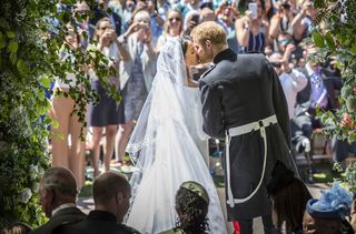 prince harry meghan markle share unseen wedding photos first anniversary