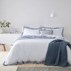 Hampton Frill Duvet Cover & Pillowcase Set