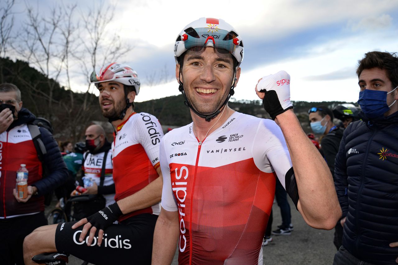 Etoile de Besseges - Tour du Gard 2022 - 52nd Edition - 3rd stage Besseges - Besseges 155 km - 04/02/2022 - Benjamin Thomas (FRA - Cofidis) - photo Tommaso Pelagalli/SprintCyclingAgency&Acirc;&copy;2022