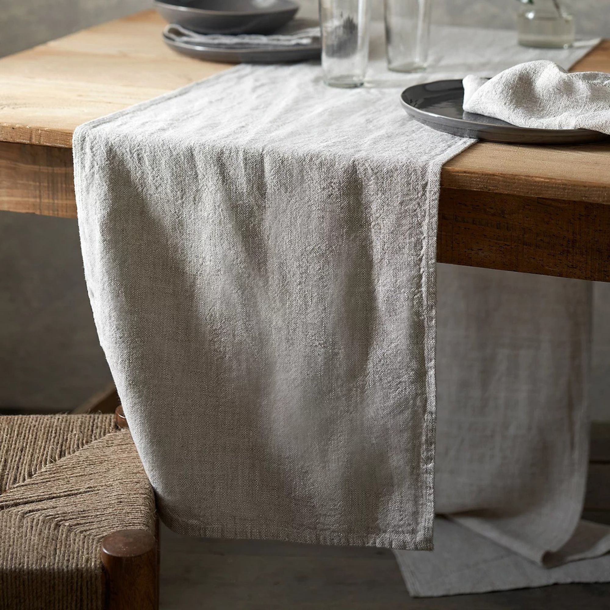 linen table runner 