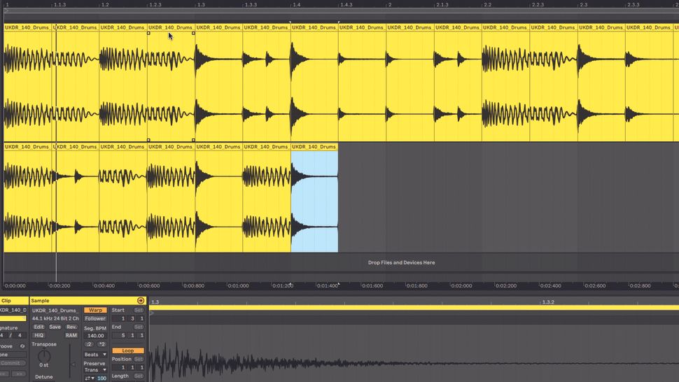 'Upcycle' a drum loop in your DAW and turn it into something new here