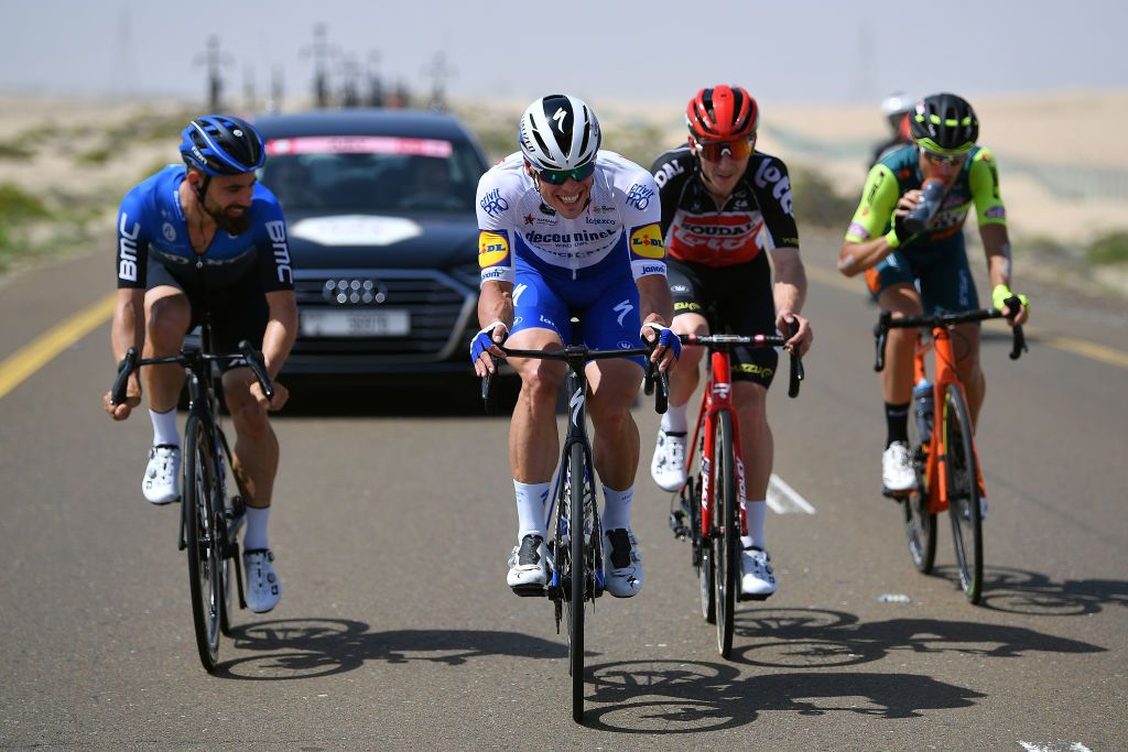 Victor Campenaerts in the break