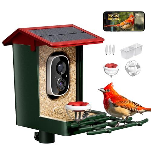 HEAPETS Smart Bird Feeder With Camera