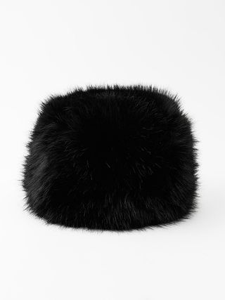 ZARA, Faux Fur Cap