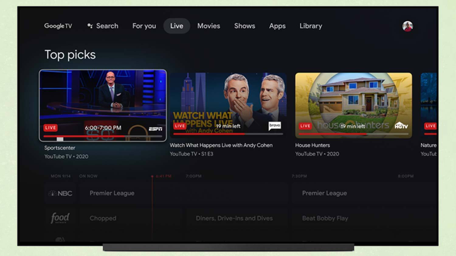 Google TV Live