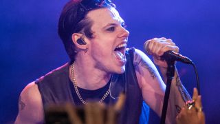 Yungblud performing live in 2025