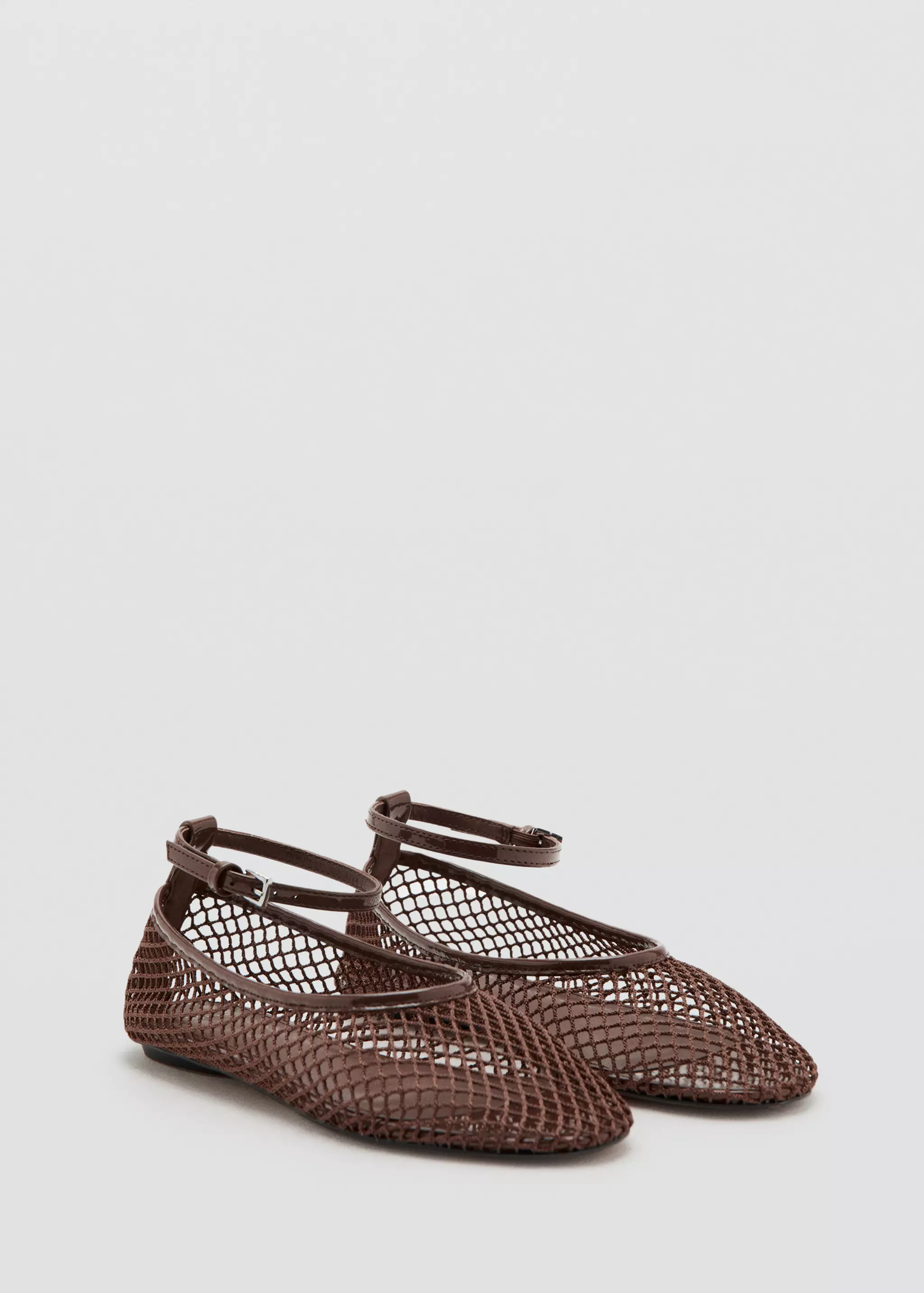 Ballet Flats With Mesh Bracelet - Women | Mango United Kingdom