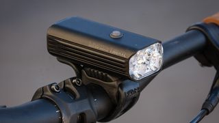 a photo of the Lenzyne Macro drive bike light 