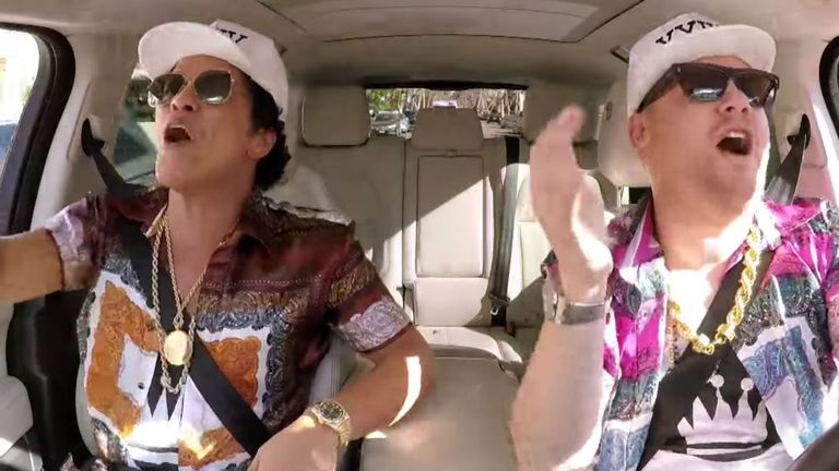 Bruno Mars, James Corden - Carpool Karaoke