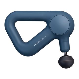 Theragun Relief Handheld Percussion Massage Gun - Easy-To-Use, Comfortable & Light Personal Massager for Every Day Pain Relief Massage Therapy in Neck, Back, Leg, Shoulder and Body (navy)