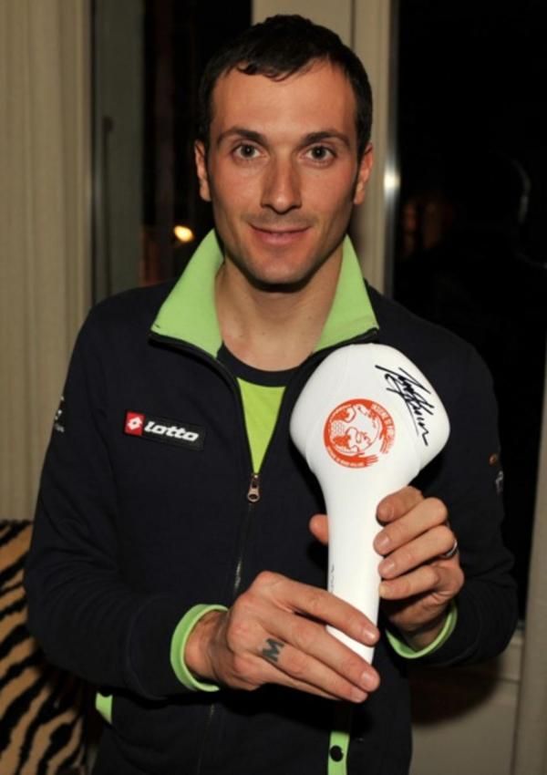 Giro d'Italia winner Ivan Basso.